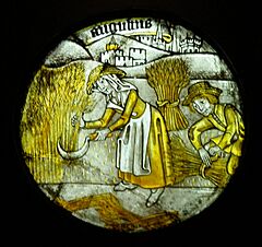 BLW Stained Glass Panel (August)