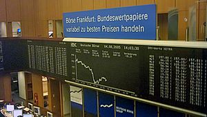 Boerse Frankfurt inside