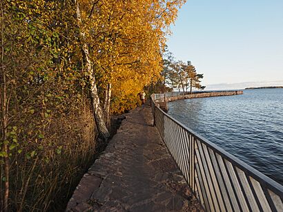 Breakwater in Haukilahti