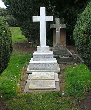 Bromsgrove cemetery Chavasse family 1