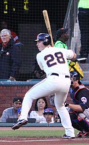 Buster Posey on July 15, 2010