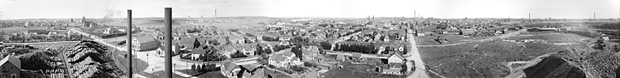 Calumet, Michigan panorama c1900