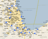 Chicago-Gary Defense Area