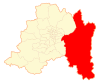 Location in the Santiago Metropolitan Region