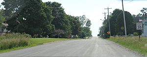 Cooperstown Wisconsin Looking west