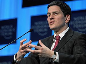 David Miliband, Davos 2010