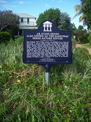 Delray Beach FL JB Evans House marker01