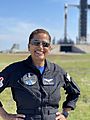 Dr. Sian Proctor at Launch Complex 39A.jpg