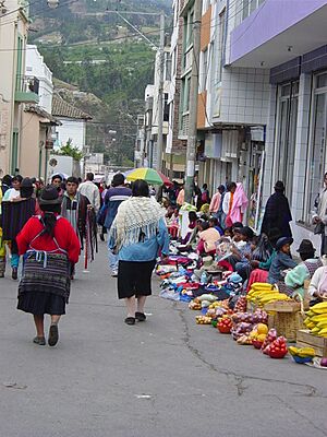 Ecuador Ambato Marketday