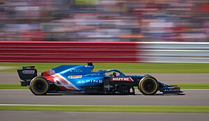 Fernando Alonso, F1 British Grand Prix 2021