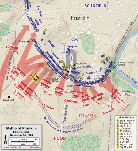 Franklin battle 1630