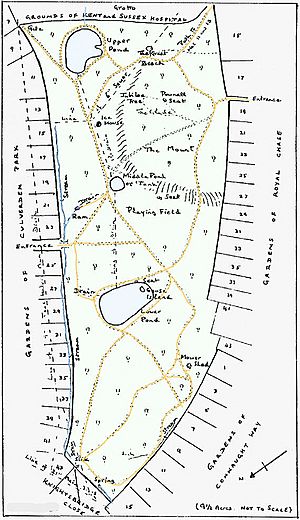 Great Culverden Park map