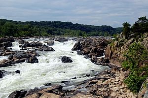 Great Falls, Maryland, cliffs