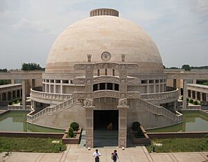 Indian-style Buddhist Temple in Luoyang, China