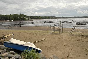 Lake Delton drained