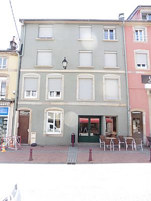 Logement de Bachelard à Remiremont de 1903 à 1905 rue de la Xavée.