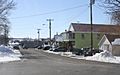 Manchester Wisconsin Downtown Looking South