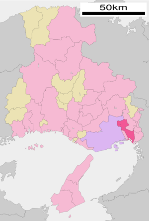 Nishinomiya in Hyogo Prefecture Ja.svg