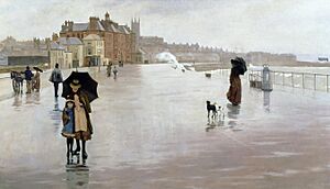 Norman Garstin - It Raineth Every Day 1889