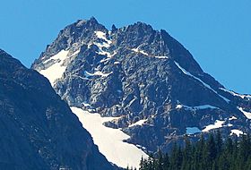 Pinnacle Peak seen from Diablo