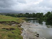 River Wharfe below Grassington Bridge - geograph.org.uk - 212676