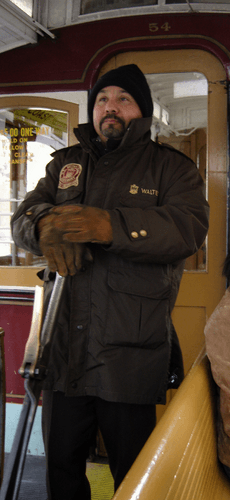 San Francisco Cable Car Grip Man