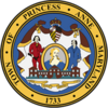 Official seal of Princess Anne, Maryland