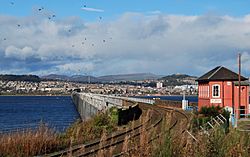 Tay Rail Bridge and Signal Box Wormit 2