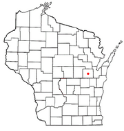 Location of the Town of  Center, Wisconsin