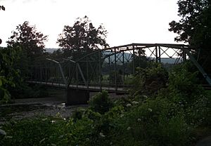 Historic Woolsey Bridge over the West Fork, White River