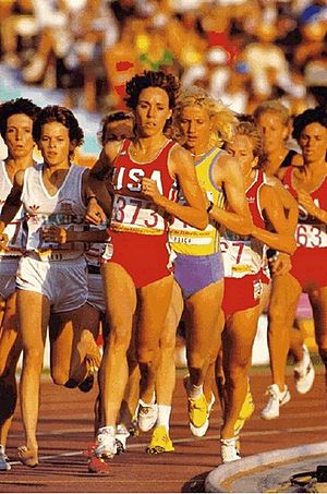 Zola Budd, Mary Decker, Maricica Puică 1984