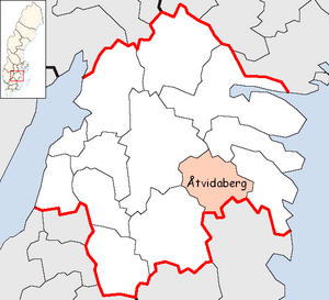 Åtvidaberg Municipality in Östergötland County.png