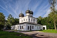 Собор Рождества Пресвятой Богородицы в Антониевом монастыре (1117-1119) в Великом Новгороде