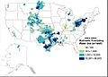 2011-2014 water use for fracking