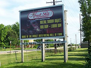 AngellSpeedwaySign