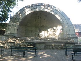 Bandshell in Gregg Park