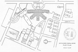 Battle Creek Federal Center Plot Plan