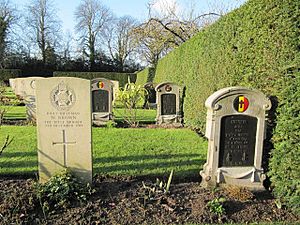 British and Belgian graves in Botley Cemetery - geograph.org.uk - 1634780