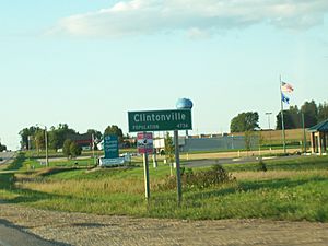 ClintonvilleWisconsinSign