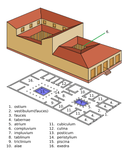 Domus romana Vector002