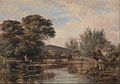 Edward William Cooke - Godstow Bridge near Oxford - Google Art Project