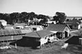 Elevated view of the lazaret on Peel Island ca. 1954 (28732624903)