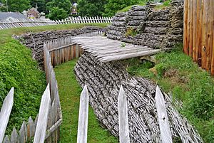 Fort Ligonier Defenses 060512