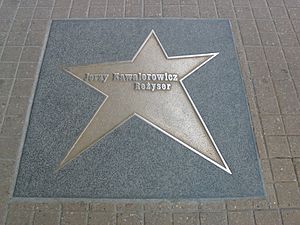 Jerzy Kawalerowicz gwiazda Lodz