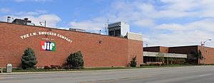 Jif peanut butter production plant Lexington Kentucky