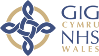 Logo of the NHS in Wales