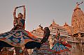 Navratri garba at Ambaji temple