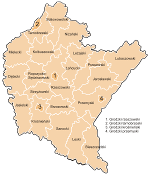 Division into counties