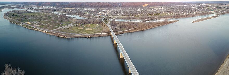 Prairie du Chien skyline