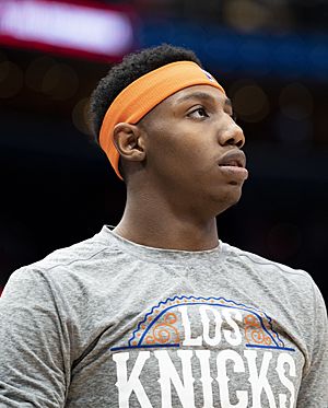 RJ Barrett Knicks (cropped)